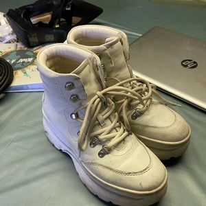 Steve Madden army boots